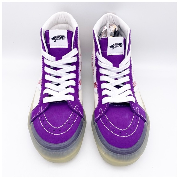 Vans Palm Angels Purple/Chipmunk SK8-Hi Reissue Sneakers - Picture 5 of 13